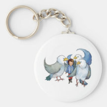 鳥たちの言うには… キーチェーン