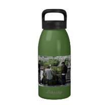 002034 Street Piano: Liberty Bottle Water Bottle