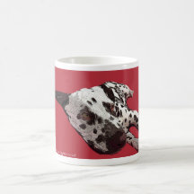 101" boutonne" la tasse de dalmation