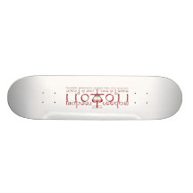 11022011 (door Deleriyes) Skateboard Deck