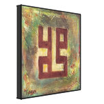 11x11 Muhammad - het Islamitische Originele Art. v Canvas Prints