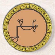 17ème pentagramme du solomon grec dessous de verres