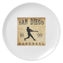 1899 het Honkbal van San Diego Californië Party Borden