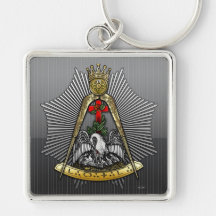 18ème Degré : Chevalier du rose Croix Porte-clefs