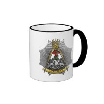 18ème Degré : Chevalier du rose Croix Tasse À Café