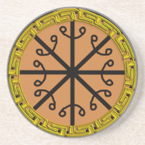 18ème pentagramme du solomon grec dessous de verres