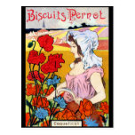 1900 Koekjes Pernot Wenskaart