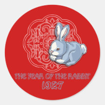 1927 l'année des cadeaux de lapin adhésif