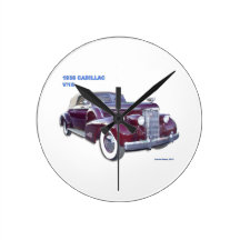 1938 CADILLAC V-16 KLOKKEN