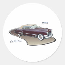 1949 CADILLAC STICKERS