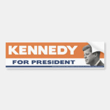 1960 John F. Kennedy voor de Sticker van de Bumper Bumperstickers