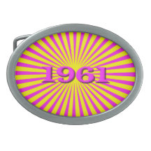 1961 BOUCLES DE CEINTURE