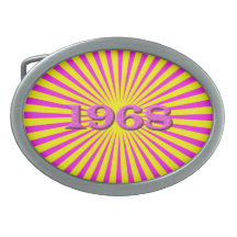1968 BOUCLES DE CEINTURE