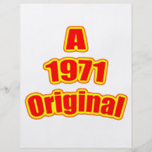 1971 Origineel Rood Fullcolor Folder