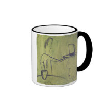 1/2 volledige lege ~ 1/2 koffie mok