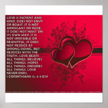 1 Corinthians 13:4 - 8 Plaat