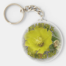 #1 de Cactus van het mamma nam toe Sleutel Hangers