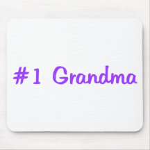 #1 grand-maman Mousepad Tapis De Souris