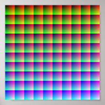 1 MILLION D'AFFICHE DE COULEURS