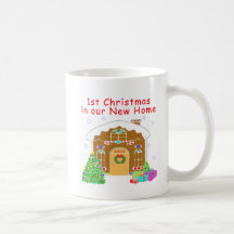1st Kerstmis in ons Nieuw Huis Koffie Mokken