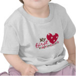 1stValentineHeartPolkaDots Tshirt