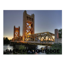 20060805095806 ! Tower_Bridge_Sacramento_edit, SA… Cartes Postales