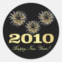 2010 de Gelukkige Etiketten van de Sticker van het