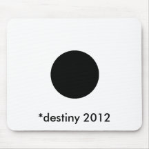 2012 BlackcSqCircleTrans-3 *destiny Tapis De Souris