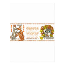 2030 Vierges nées par zodiaque de MetalDog de Valx Cartes Postales
