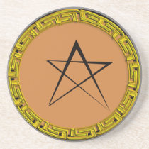 22ème pentagramme du solomon grec dessous de verres