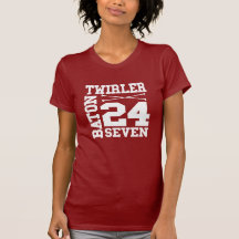 24:7 de Twirler de bâton T-shirt