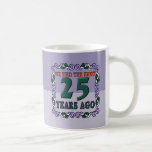 25ème Cadeaux d'anniversaire de mariage Tasse À Café