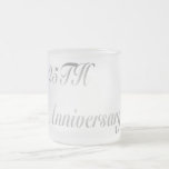 25ème Tasse d'anniversaire de mariage