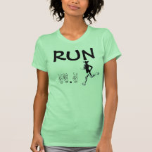 26,2, femelle, COURSE T-shirt