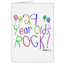 29 ans de roche ! Carte de voeux