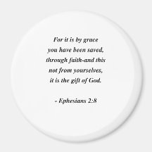 2:8 d'EPHESIANS Aimant