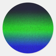 #2 bleu et vert adhésif