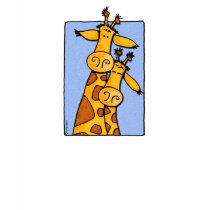 2 girafes