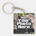 2-Photo Keychain polychrome fait sur commande avec