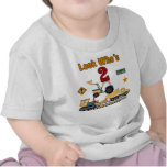 2ème anniversaire de construction t-shirts