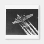 2ÈME GUERRE MONDIALE B-17 en vol Aimants
