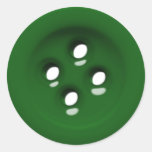 301_green-button de DONKERE GRAFISCHE KNOOP van FO Stickers