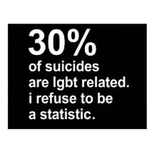 30% van zelfmoorden zijn verwant lgbt wens kaart