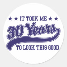 30ste Verjaardag Sticker
