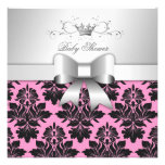 311-Blackberry de Zoete Roze Boog van het Damast | Custom Uitnodging