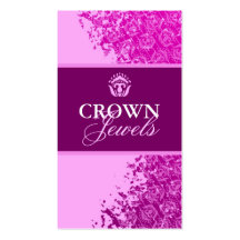 311-CROWN JEWELS le POURPRE Carte De Visite