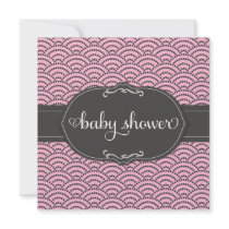 311 fête de naissance rose et par gris pointillée 