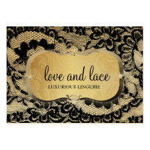 311-Lace de Luxe - or Modèles De Cartes De Visite