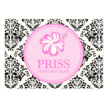 311 Mlle Priss Hibiscus Cartes De Visite Professionnelles