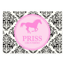 311 Mlle Priss Horse Cartes De Visite Professionnelles